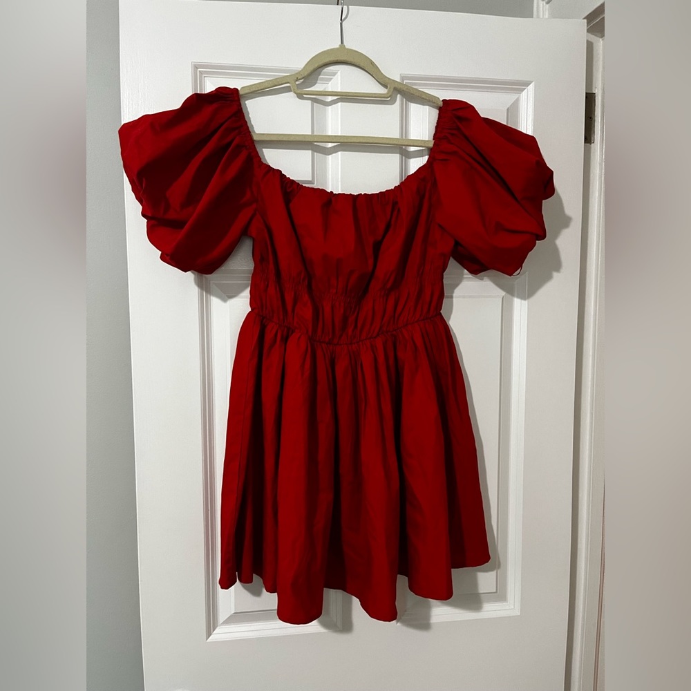 Abercrombie and Fitch Red mini dress